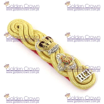 Military Shoulder Board Bullion Badge