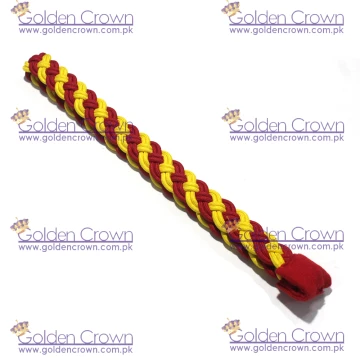 Military Shoulder Cords Supplier Red And Yellow