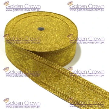 Oak Leaf Lace Gold Mylar