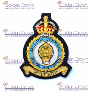 RAF Balloon Command Embroidered Badge