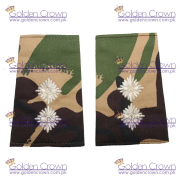 Rank Slides 2nd Lieutenant Pair