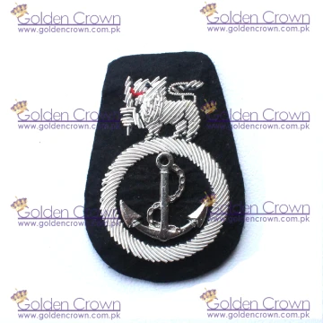 Silver Bullion Wire SA Navy Cap Badge Supplier