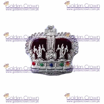 Silver Crown Bullion Badges