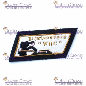 Snooker Club Bullion Blazer Badges