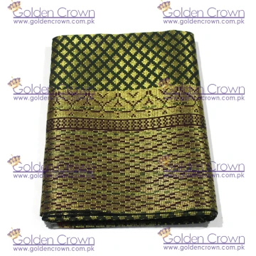 Songket Sampin Malaysia Green