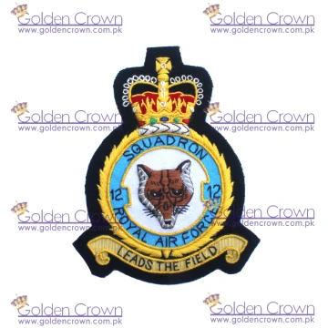 Squadron Royal Air Force Embroidered Badge