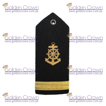 Uniform American Navy Shoulder Boards Epaulets Mate Anchor 1 Bar