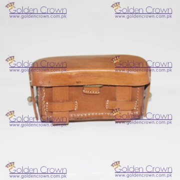 WW2 Medical Pouch Brown Leather