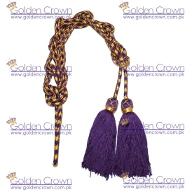 Bicolour Cincture 1 Tripolin Knot Tassel
