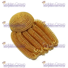Caterpillar Fringe Tassel Bullion Fringe Tassels Gold Caterpillar Tassels