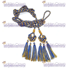 Celtic Knot Cincture Blue And Gold
