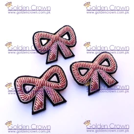 China Bullion Wire Hand Embroidery brooch