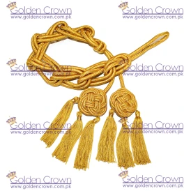 Cincture 3 small Tripolin Knot Tassels