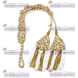 Cincture Gold And White Cingolo