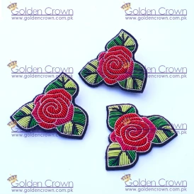 Customized Bullion wire brooch