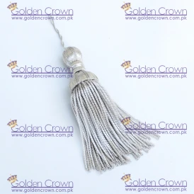 Decoration Silver Bullion Tassel