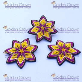 Embroidery Bullion Brooch