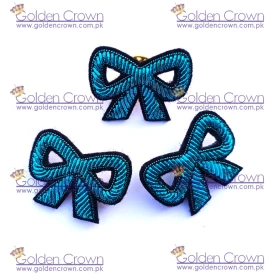 Fashion Bullion Wire Embroidery Brooches