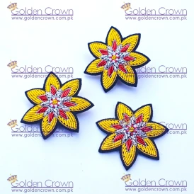 Fashion Creative Bullion Wire Handmade Embroidery Brooches
