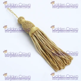 French Metallic Bullion Tassel 
