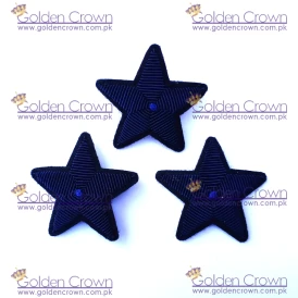 Hand Embroidery Bullion Star Brooch