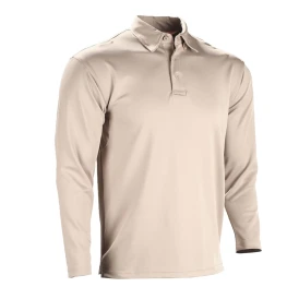 I.C.E. Performance Long Sleeve Polo Shirt