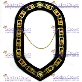 Knight Templar Masonic Chain Collar