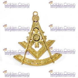 Masonic Gold Regalia Collar Jewel - Past Master