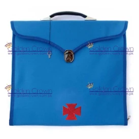 Masonic Knight Templar File Cases with hard handle