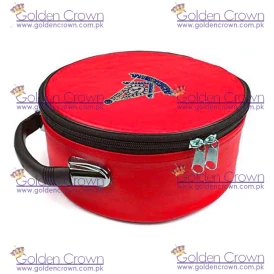 Masonic Regalia Past Master and Square Compass Red Cap Case
