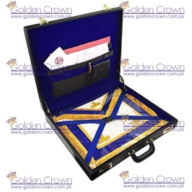 Masonic Regalia Provincial Hard Case Lambskin Case
