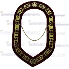 Masonic Royal Arch Chain Collar | Masonic RSM Chain Collar 