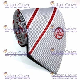 Masonic Royal Arch Triple Taus Necktie