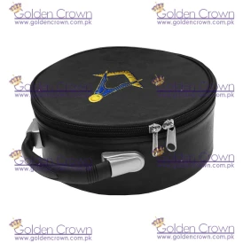 Masonic Square Compass Embroidered Cap case