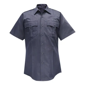 Men's Polyester Cotton Short Sleeve Shirt
