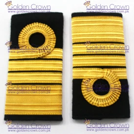 Navy Commander shoulder straps, Navy Captain shoulder straps