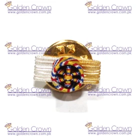 Rosette sur canape blanc Sapeurs pompiers