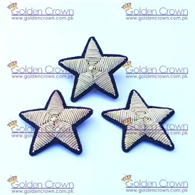 Star Bullion Wire Embroidery Brooch Supplier