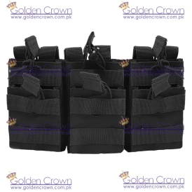 Tactical Molle Triple Magazine Pouch