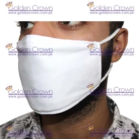 White Polyester Face Mask Supplier