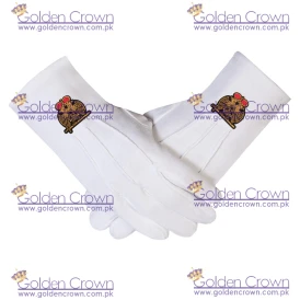 Wholesale Masonic 33rd Degree Cotton Gloves