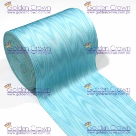 Wholesale Moire Ribbon Sky Blue Supplier