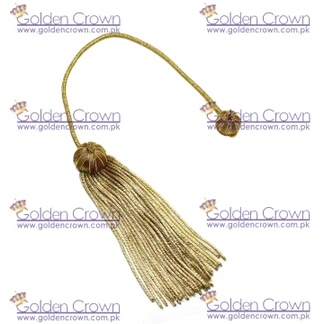 Academic Gold Bullion Tassels Gold Graduation cap Tassel