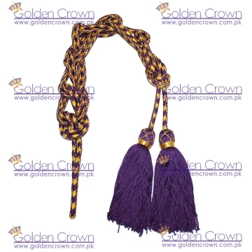 Bicolour Cincture 1 Tripolin Knot Tassel
