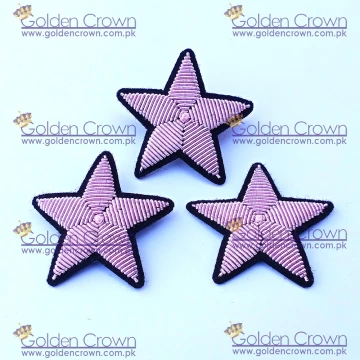 Bullion Embroidery Star Brooch Supplier