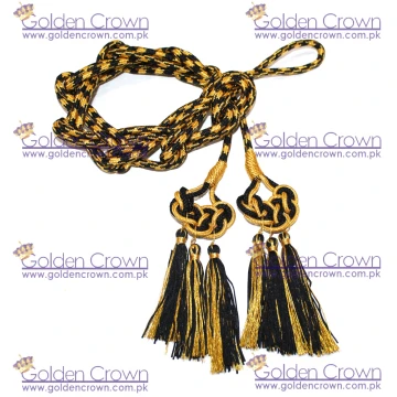 Celtic Knot Cincture Gold and Black