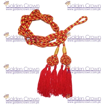 Celtic Knot Liturgical Cincture Red