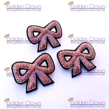 China Bullion Wire Hand Embroidery brooch