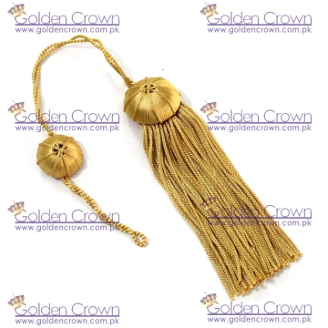 Doctoral Tam Gold Silk Tassel