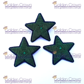 Fashion Bullion wire Star Brooch